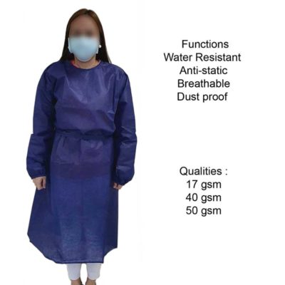 Isolation Gown Spunbonded Non-woven - G11- Front
